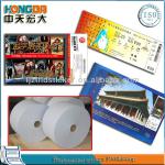 High-quality B thermal boarding pass 120g offset liner adhesive paper ZTHD5031