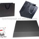 High quality Black Card Paper Bags DB-110819