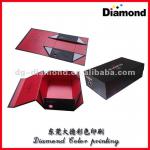 High quality black foldable shoe gift box GB-271