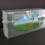 High quality custom logo printing clear plastic box,plastic packaging box JR-B049