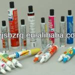 High quality dia 8-50mm collapsible aluminum tubes with caps for cosmetic packaging Diameter: 8-50mm