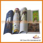 High quality fashion magazine catalogue instruction book CWB025