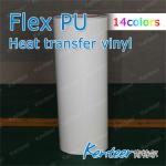 high quality flex pu heat transfers for t-shirts 1000 series