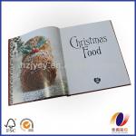 High quality food color book printing