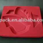 High Quality PS Flocking Packing Tray SD58612,Flock blister tray