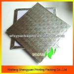 high quality square silver foil cake boards SY042