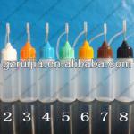 Hot!!10ml needle caps e-cigarette plastic bottle for packing 10ml