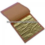 HOT!!22K loose genuine gold leaf gold foil 120g 8x8 8.5x8.5,8*8cm