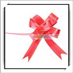 Hot!! Beautiful Gold Edge Red Pull Bow Gift Ribbon J04497