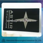 Hot!! New arrival matt black stainless steel metal business cards MYH-2013102503