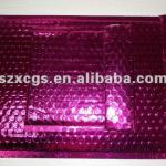 Hot Pink Glossy Metallic Bubble Padded Mailer/envelope in Customized size DLMFQ01