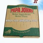 Hot Sale Corrugated Paper Pizza Box for Fast Food Packaging ZC-CP-P-1