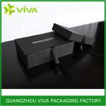 Hot sale manufacturer high end black packaging boxes VIR01143