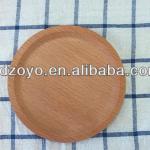 hot sale round beech wood tray used for food ZOYO-410