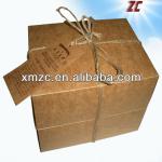 Hot Sales Brown Kraft Paper Box for Tea Bags Packaging ZC-KP-11