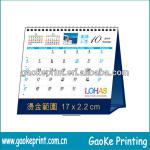 hot sales YO circle binding fashionable 2014 calendar printing service OEM