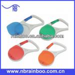 Hot selling pill box with carabiner,pill box with container/keychain,travel pill holder ABM024