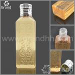 hotel cosmetic plastic bottle 45ml with silver metal cap shampoo bath gel conditioner body lotion plastic shampoo G2222