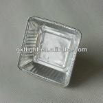 Inflight square aluminium tray disposable FSLV-005 square aluminium tray