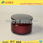 Injection Molding Round 100ml Acrylic Cosmetic Jar for Cream AMEIIJJ02#