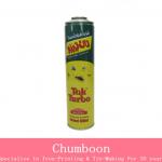 insecticide aerosol tin can with corrosion resistance at different size none