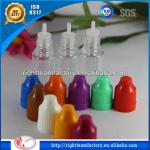 ISO 8317 e-cig 10ml clear bottle empty bottle dropper bottle for eliquids 10ml