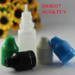 ISO 8317/SGS/TUV certificatee dropper bottles,PE bottles 10ml with childproof tamperproof cap RT-PE bottles 10ml