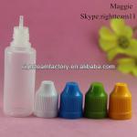 ISO 8317/SGS/TUV eliquid dropper bottle 15ml pe plastic dropper bottles for eliquid RT-dropper bottle