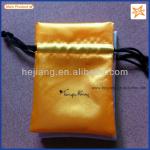 Jewelry satin bags/satin pouches for gifts golden color SB029