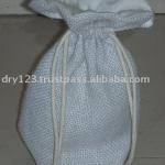 Jute drawstring cosmetic pouch P 233