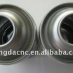 Korea white coated aerosol can (necked-in diameter 65mm) Korea white coated aerosol can (necked-in diameter