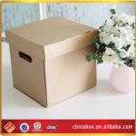 kraft corrugated shipping boxes with lid from china JTF-ZXP1039