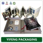 laminated accordion 4 tri folded leaflet brochure printing service YF