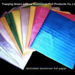 Laminated foil Chocolate wrapping paper GL