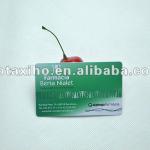 Laminated glossy plastic card magnetic card