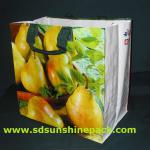 laminated pp woven bag for shopping sunshine278