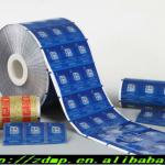 Laminated printed aluminum foil film for medicine packaging ZD-058