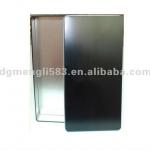 Large unprinted rectangle tin box for food packaging ML-c6