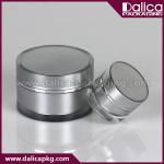 Latest stylish grey cosmetic acrylic jar J10