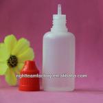 LDPE 30ml plastic dropper bottle with childproof cap RT-PE