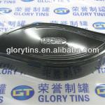 Leaf shape tea tin G9520