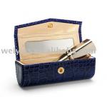 leather lipstick case,cosmetic box,the best gift LIPSTICK-202933