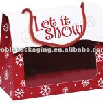 LET IT SNOW Gourmet Window Totes Christmas nb2789