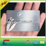 logo etched color printed stainless steel business cards cxj-metal card-105