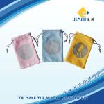 logo printing drawstring microfiber bag JQB-J021