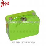 Lunch tin box with handle S-004