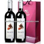 luxurious paper wine bag for 2 bottles chuchuang-5