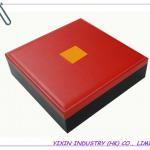 Luxurious red and black Pu gift box YIXINP1004 YIXINP1004