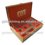 Luxury paper package box with EVA sheet insert D1301121-3