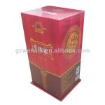 Luxury wholesale custom rigid paper cardboard wine gift packaging box GA-2375 Wine packaging box